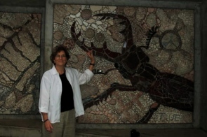 ...while I was impressed by the stag beetle mosaic